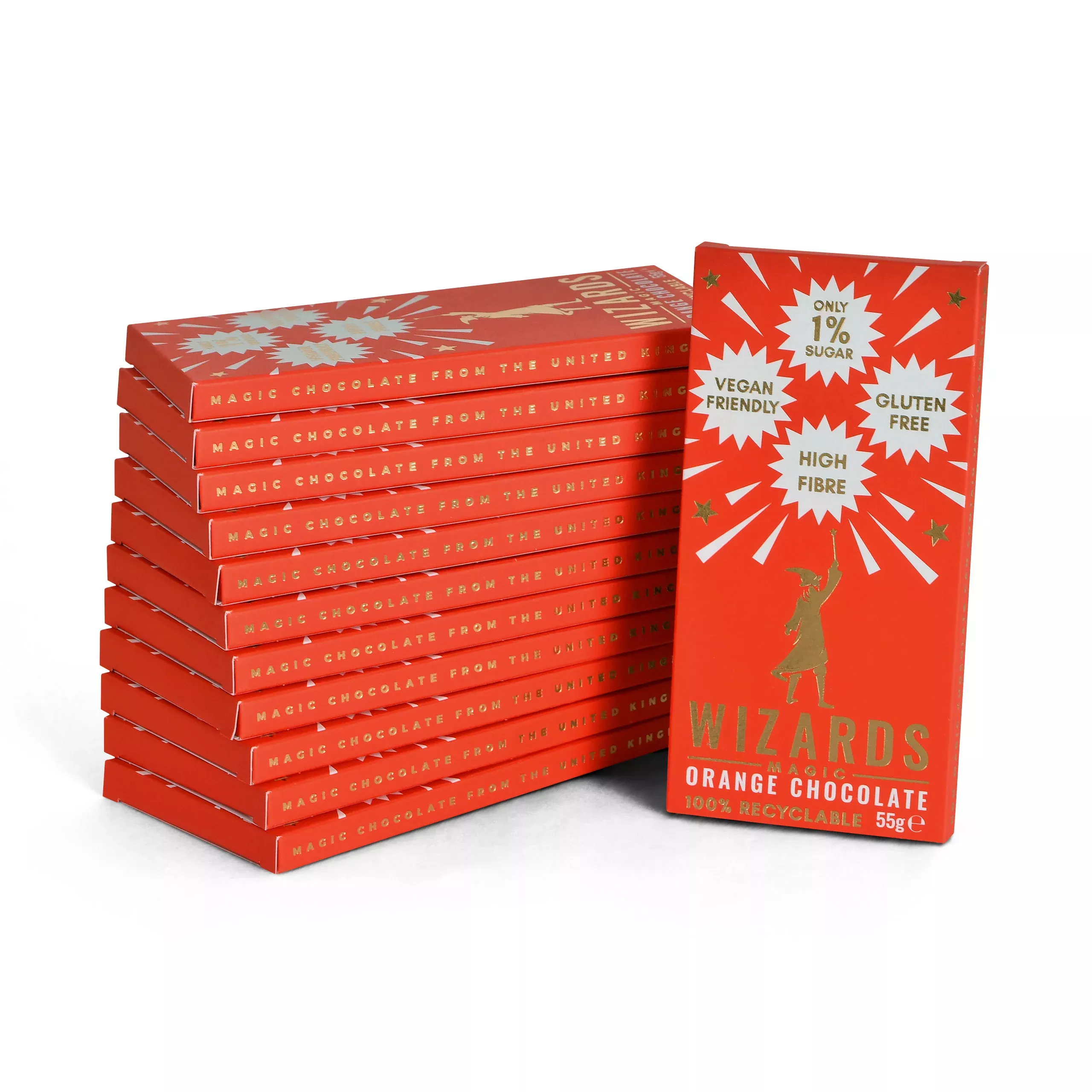 Wizards Magic - Orange chocolate 12 bars