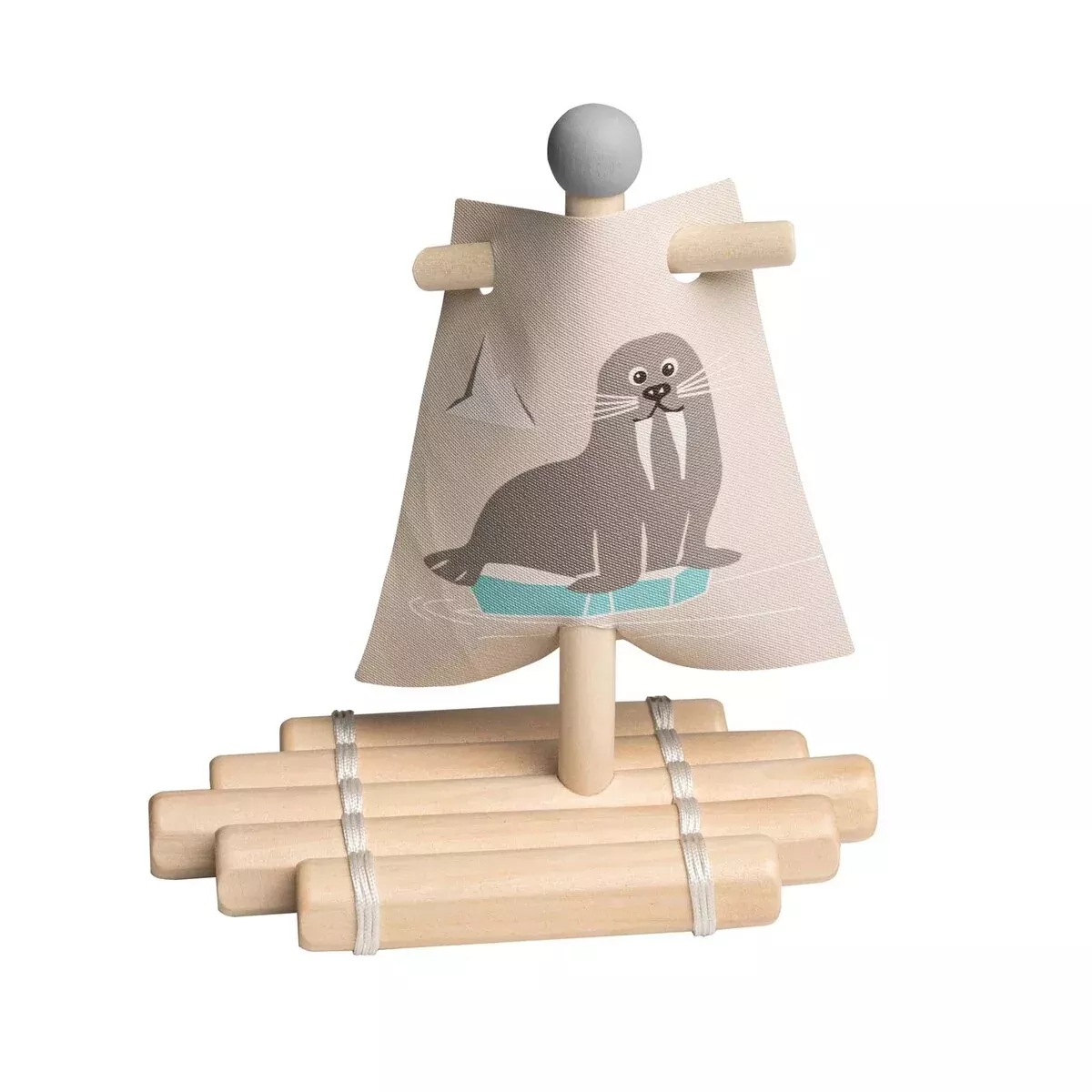 Wooden Toy Raft