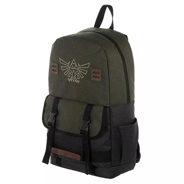 Zelda Green Rucksack Backpack